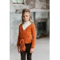 TOPitm - Wrap Daan - Orange knit